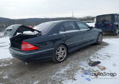 2006 Mercedes-Benz S 430 from USA, damaged, VIN WDBNG70J16A471515